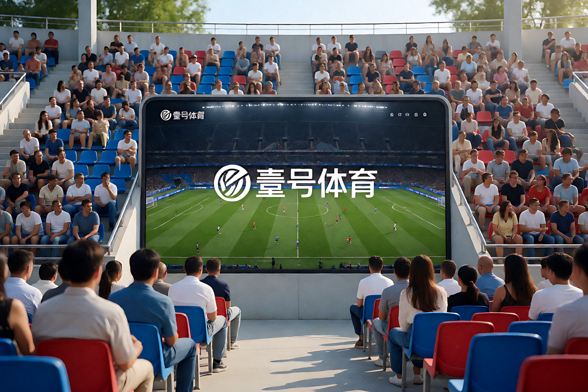 壹号体育平台赛事直播画面与现场观众席